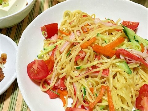 冷やし中華の素材 余してるでしょおサラダ焼きそば レシピ 作り方 By Johnny Bean 楽天レシピ 冷やし中華の素材 余してるでしょおサラダ焼きそば レシピ 作り方 By Johnny Bean 楽天レシピ